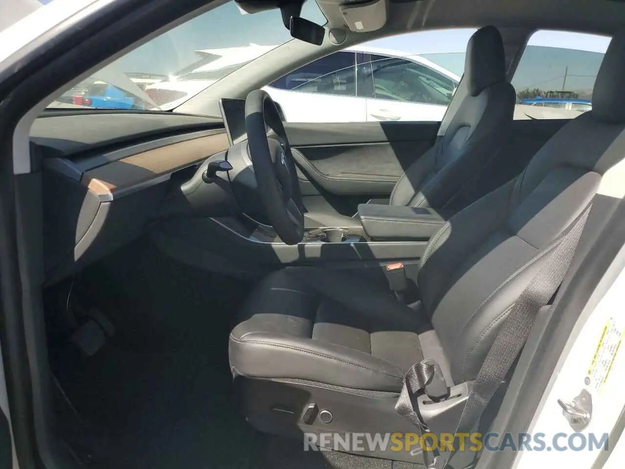 7 Фотография поврежденного автомобиля 5YJYGDEE3MF086177 TESLA MODEL Y 2021