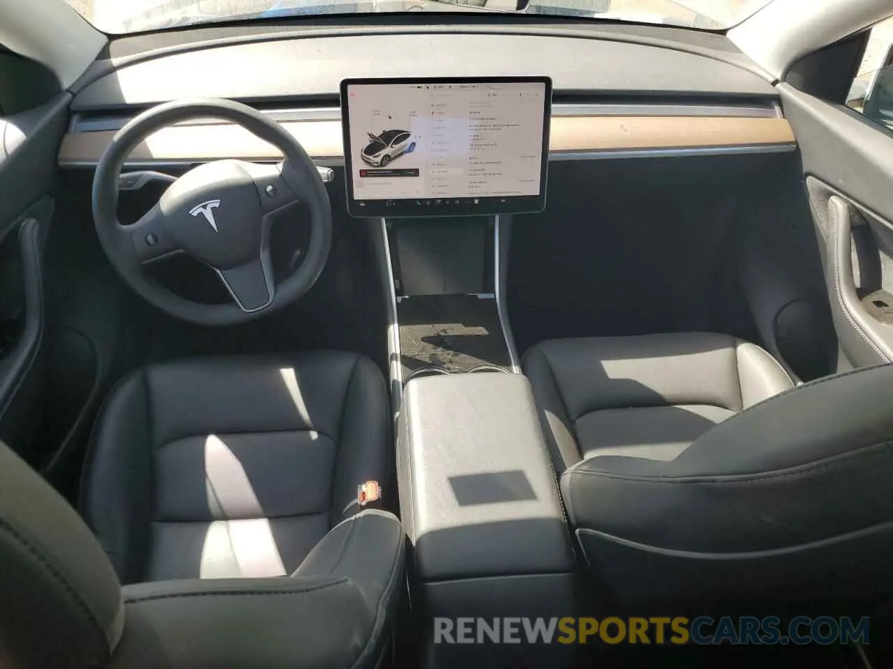 8 Фотография поврежденного автомобиля 5YJYGDEE3MF086177 TESLA MODEL Y 2021