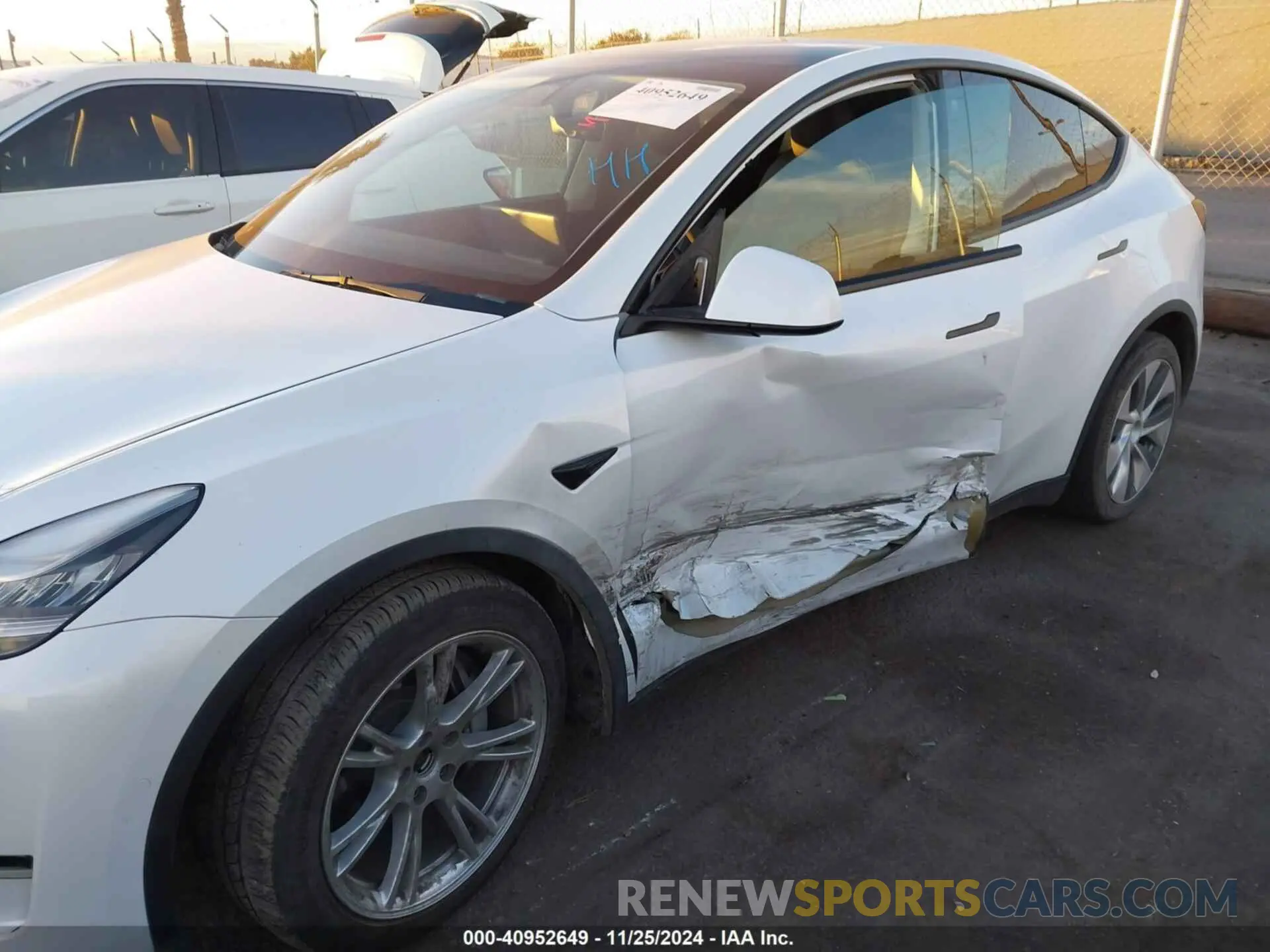 6 Фотография поврежденного автомобиля 5YJYGDEE3MF090536 TESLA MODEL Y 2021