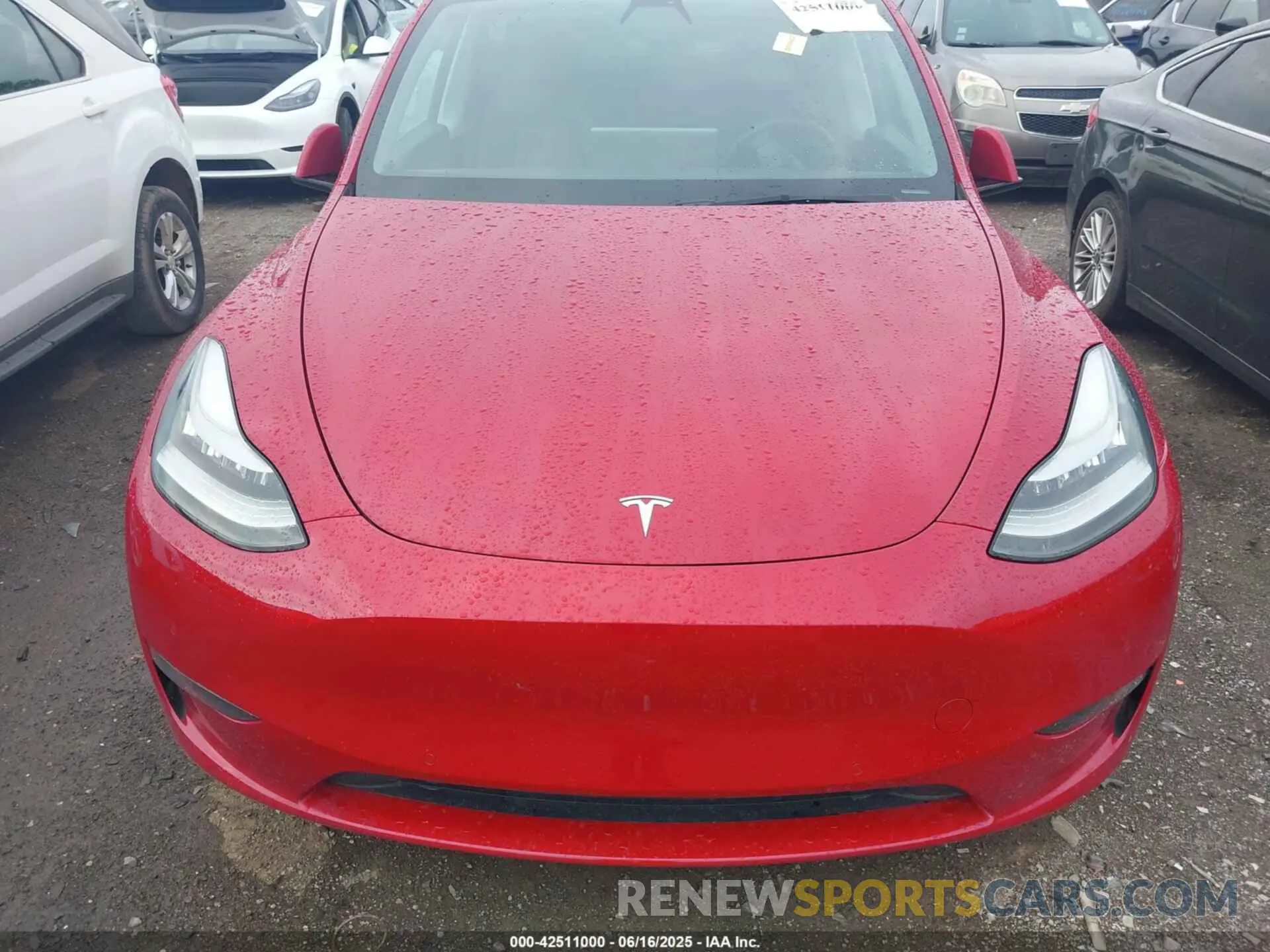10 Фотография поврежденного автомобиля 5YJYGDEE3MF092447 TESLA MODEL Y 2021