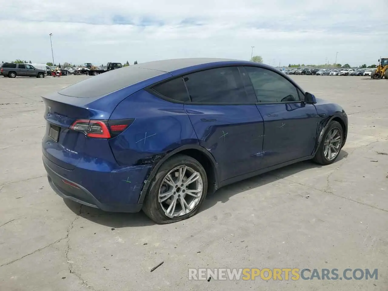 3 Фотография поврежденного автомобиля 5YJYGDEE3MF094165 TESLA MODEL Y 2021