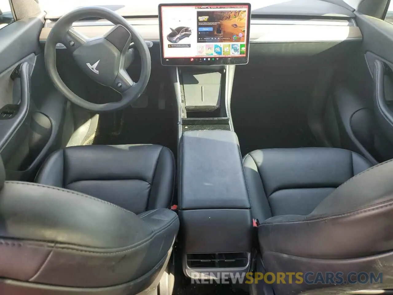8 Photograph of a damaged car 5YJYGDEE3MF106623 TESLA MODEL Y 2021