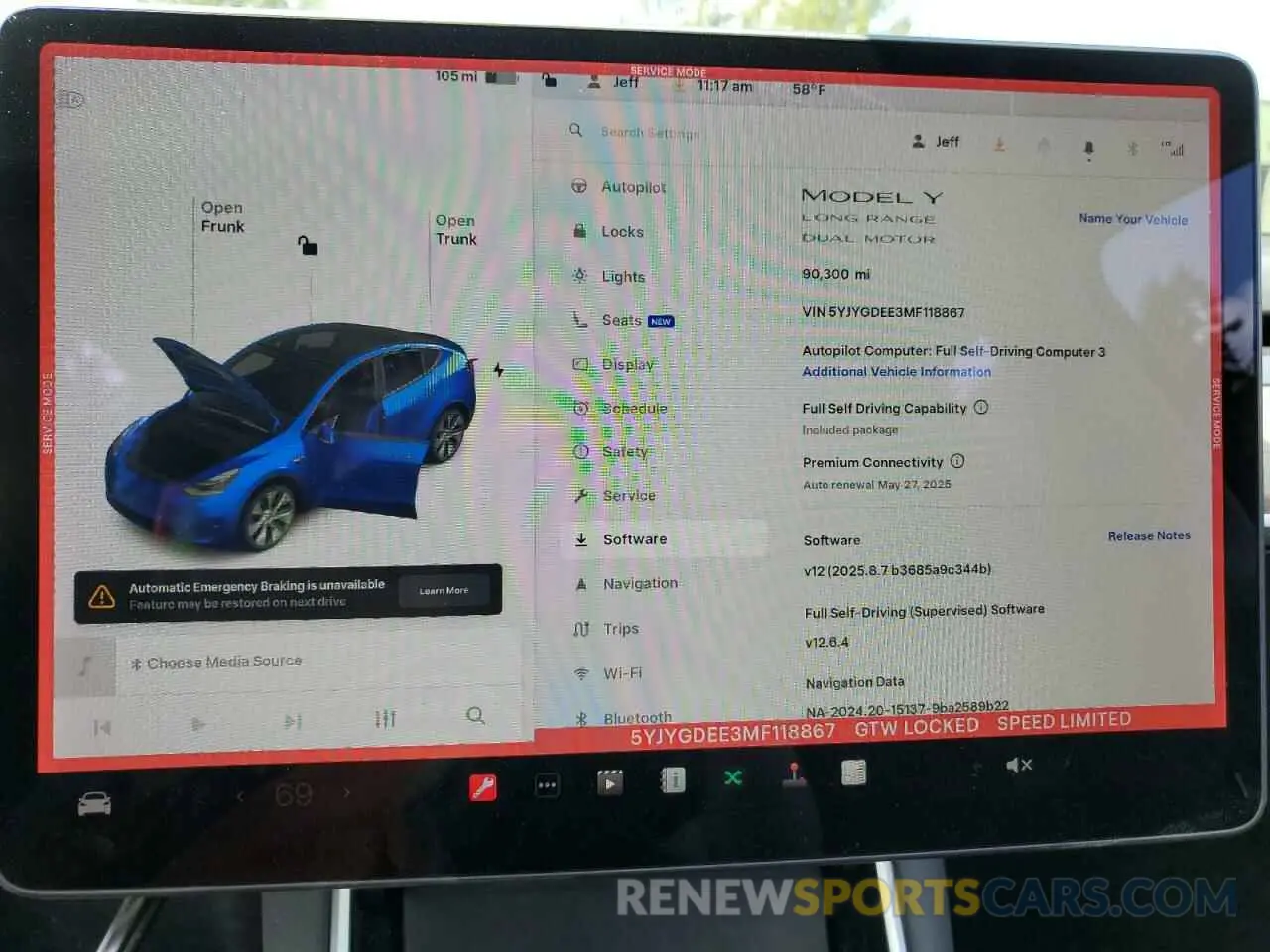 9 Photograph of a damaged car 5YJYGDEE3MF118867 TESLA MODEL Y 2021