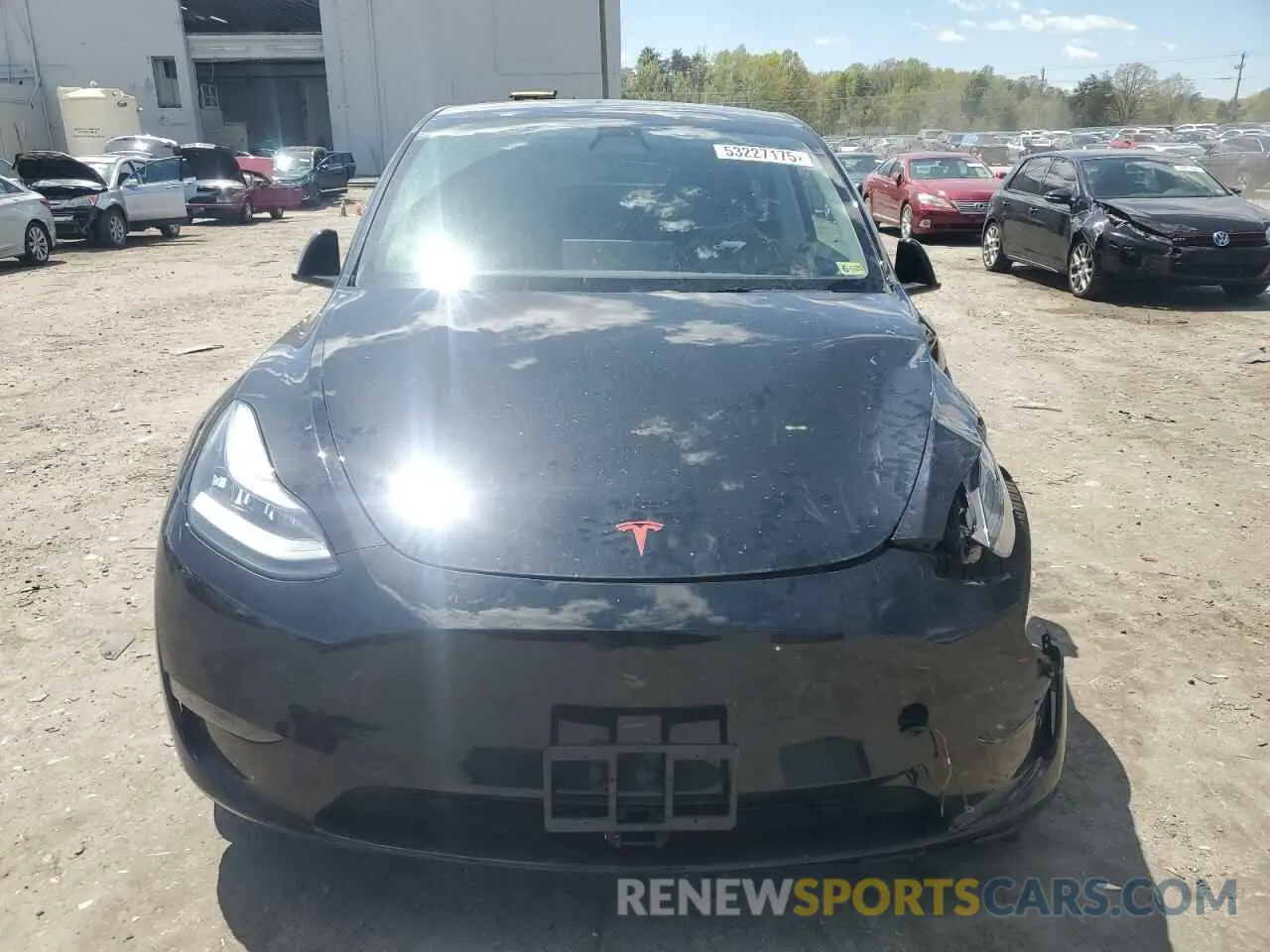 5 Фотография поврежденного автомобиля 5YJYGDEE3MF129657 TESLA MODEL Y 2021