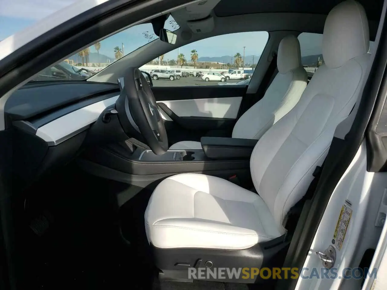 7 Фотография поврежденного автомобиля 5YJYGDEE3MF151688 TESLA MODEL Y 2021