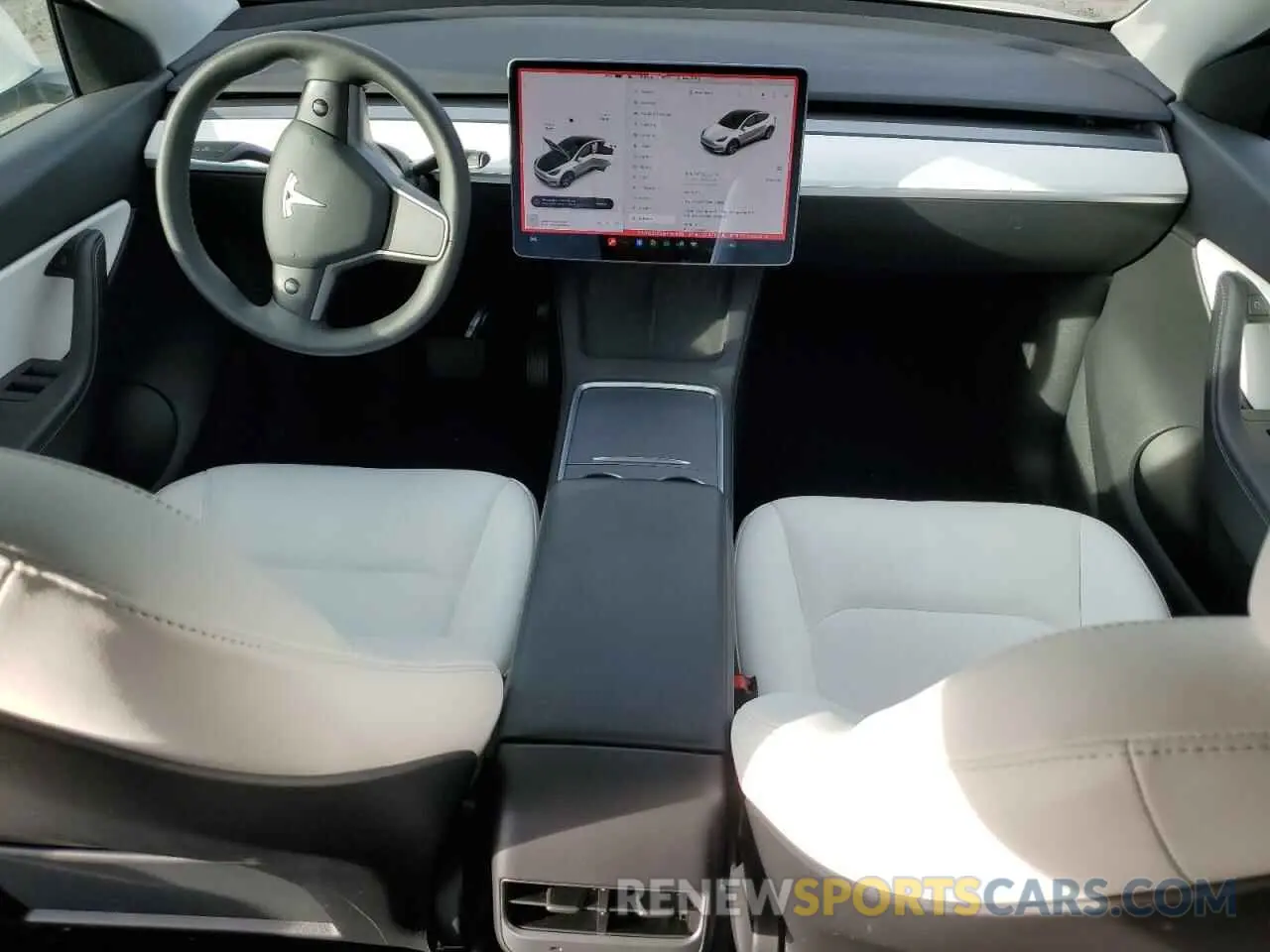 8 Фотография поврежденного автомобиля 5YJYGDEE3MF151688 TESLA MODEL Y 2021