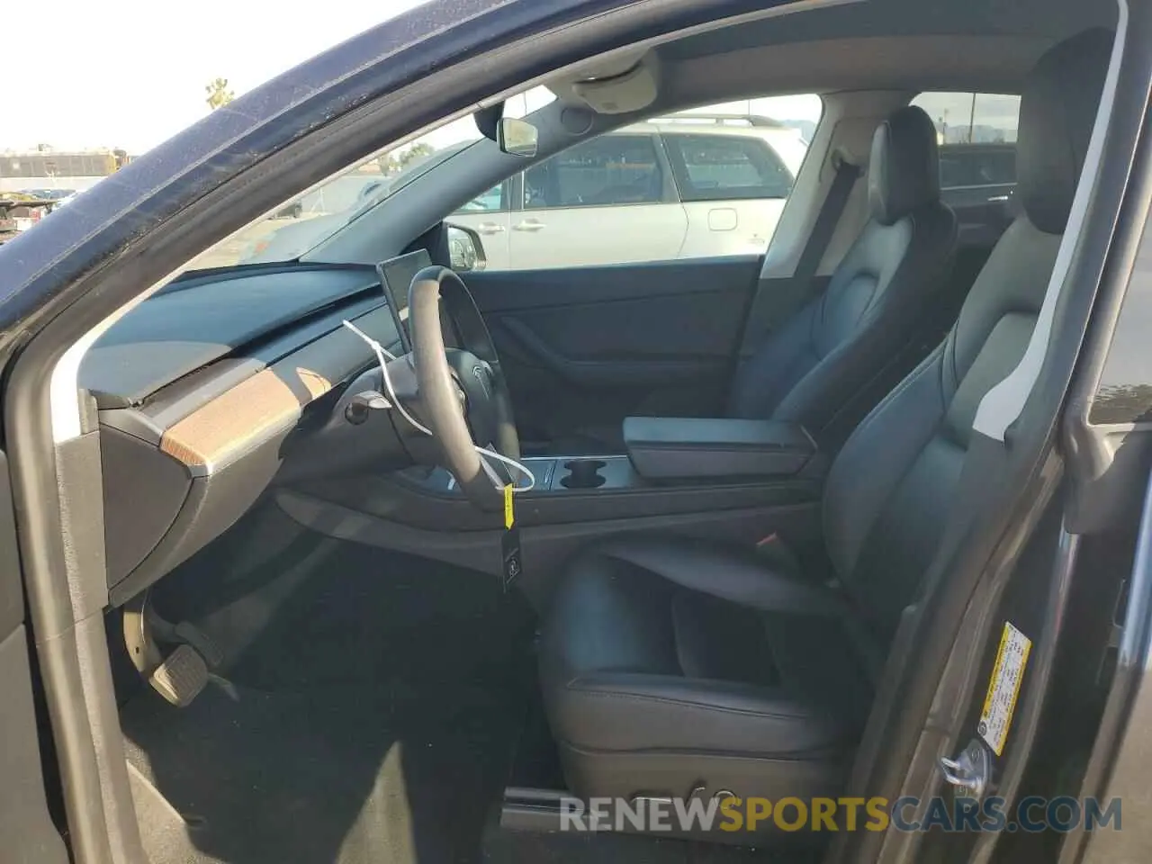 7 Фотография поврежденного автомобиля 5YJYGDEE3MF161542 TESLA MODEL Y 2021