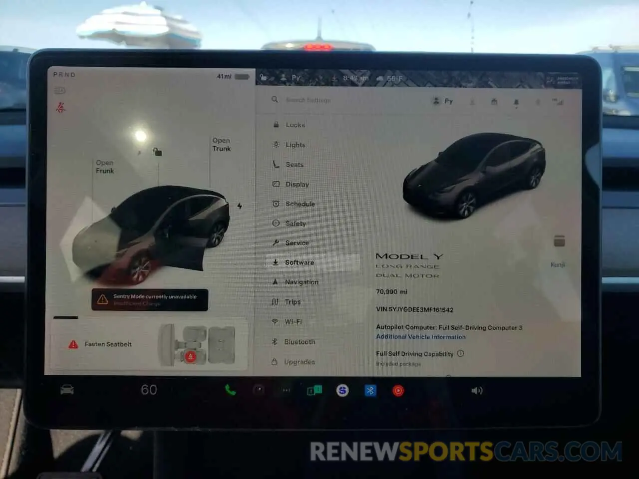 9 Фотография поврежденного автомобиля 5YJYGDEE3MF161542 TESLA MODEL Y 2021