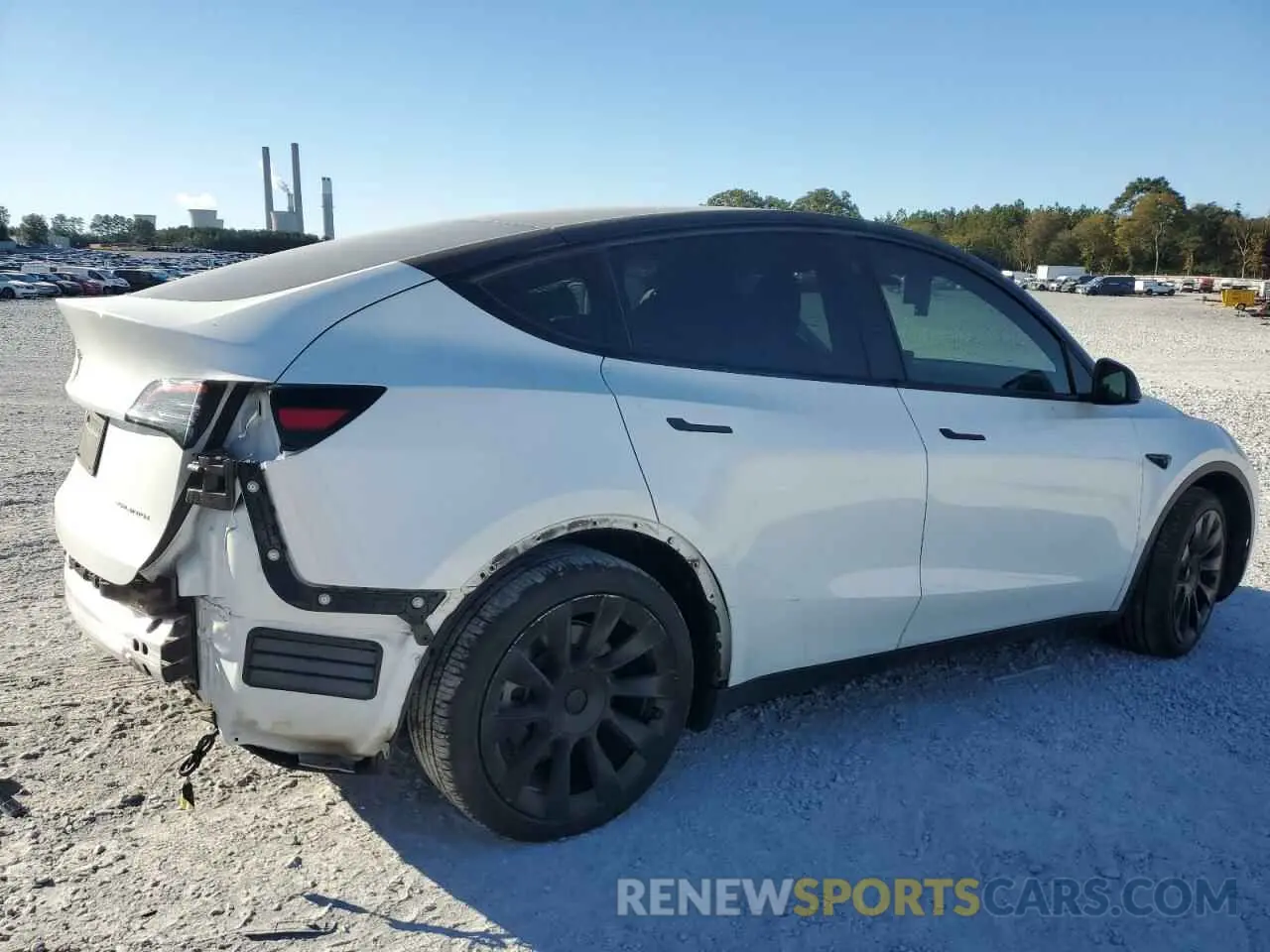 3 Фотография поврежденного автомобиля 5YJYGDEE3MF193889 TESLA MODEL Y 2021