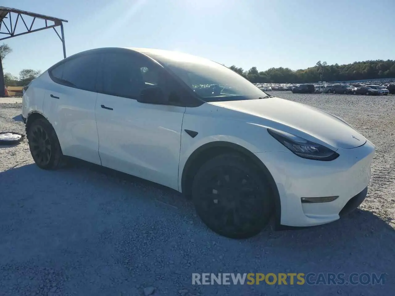 4 Фотография поврежденного автомобиля 5YJYGDEE3MF193889 TESLA MODEL Y 2021
