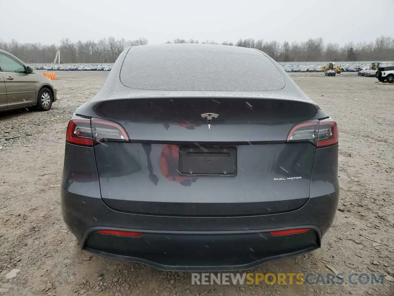 6 Фотография поврежденного автомобиля 5YJYGDEE3MF203725 TESLA MODEL Y 2021