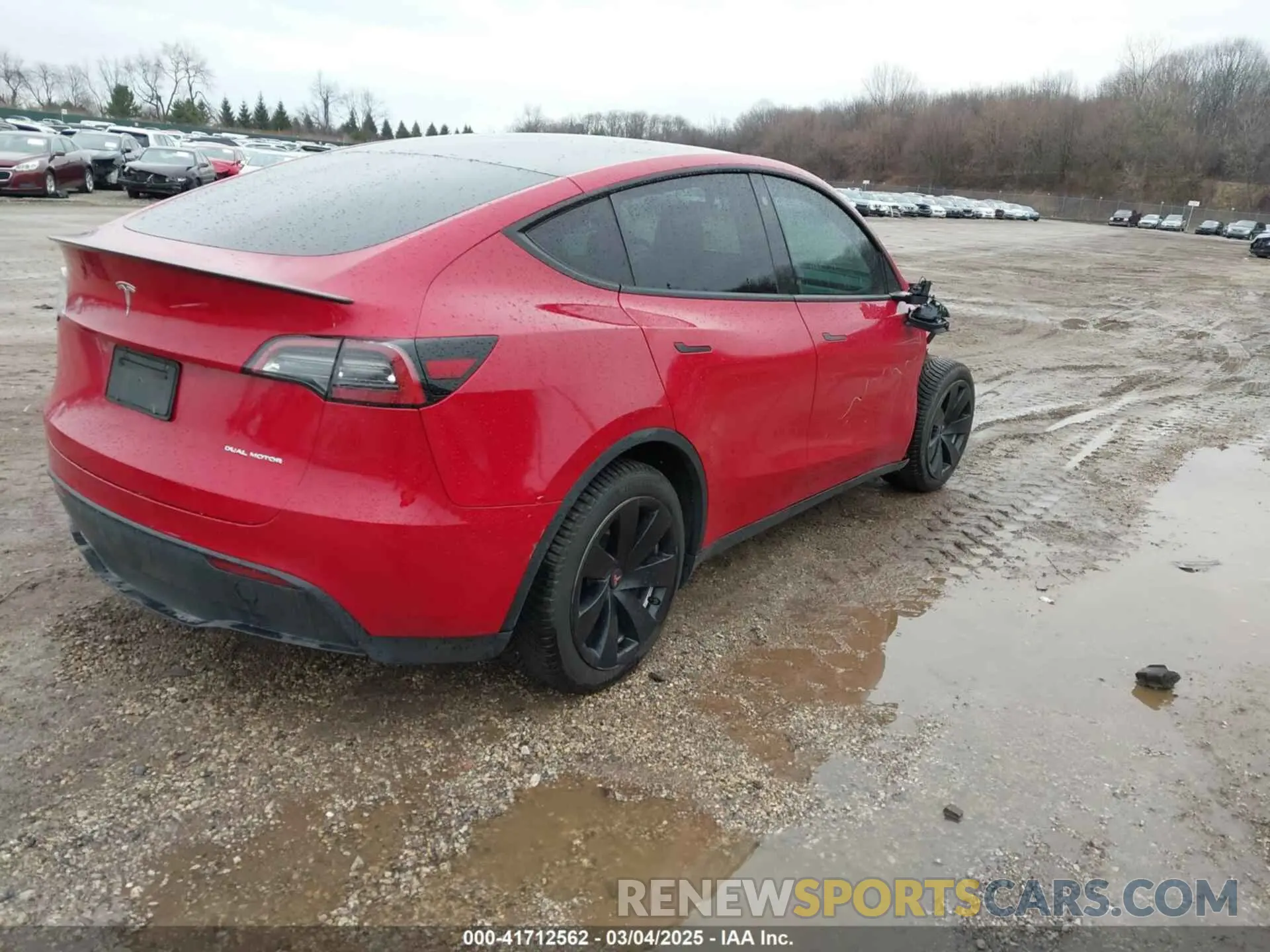 4 Фотография поврежденного автомобиля 5YJYGDEE3MF204941 TESLA MODEL Y 2021