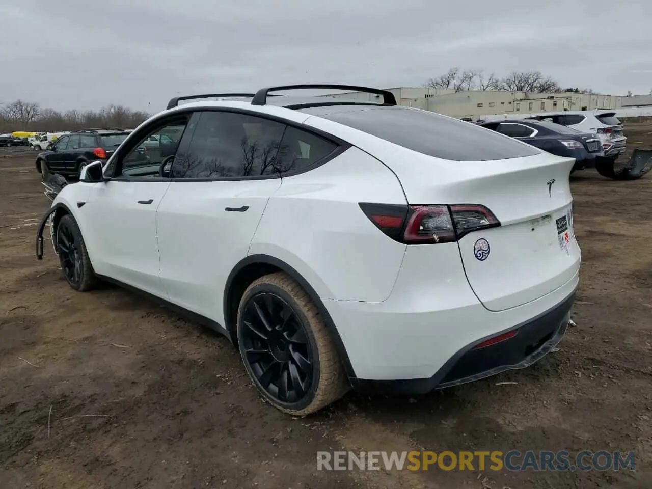 2 Фотография поврежденного автомобиля 5YJYGDEE3MF208729 TESLA MODEL Y 2021