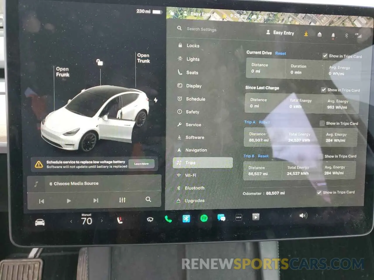 9 Фотография поврежденного автомобиля 5YJYGDEE3MF208729 TESLA MODEL Y 2021
