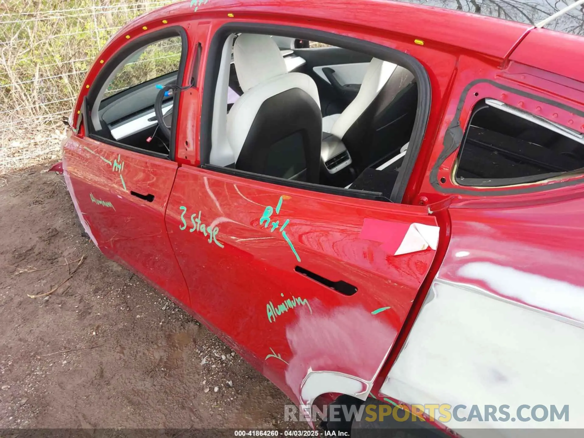 23 Photograph of a damaged car 5YJYGDEE3MF212845 TESLA MODEL Y 2021