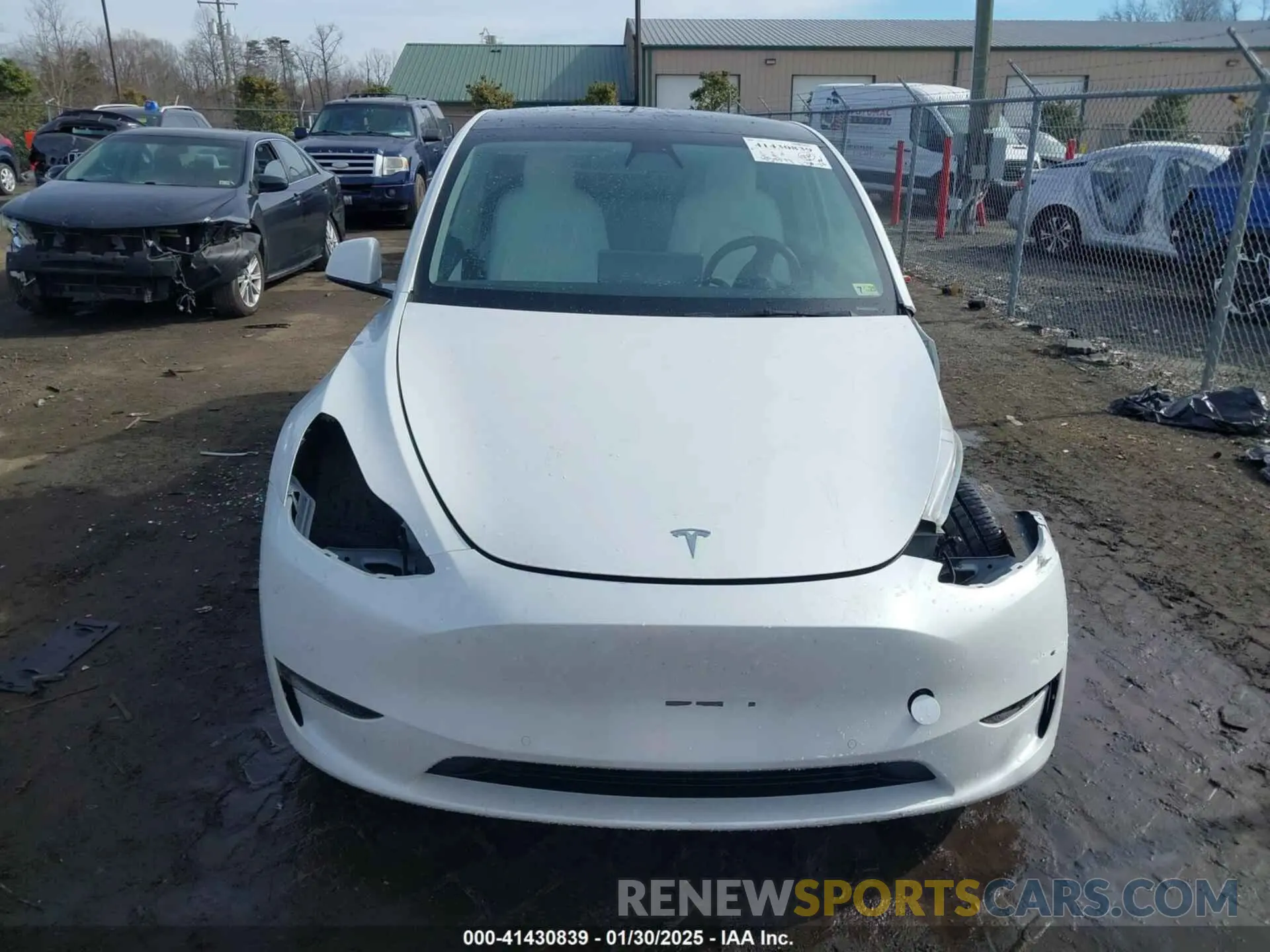 13 Photograph of a damaged car 5YJYGDEE3MF246929 TESLA MODEL Y 2021