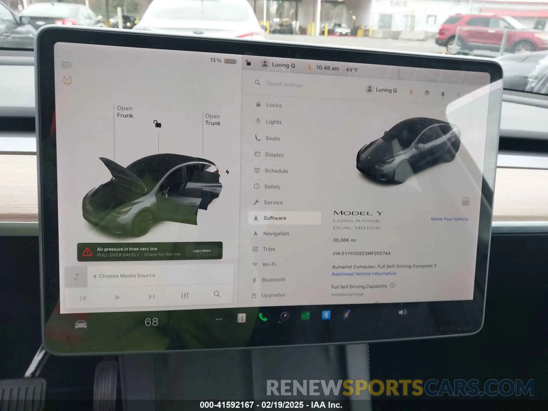18 Photograph of a damaged car 5YJYGDEE3MF255744 TESLA MODEL Y 2021