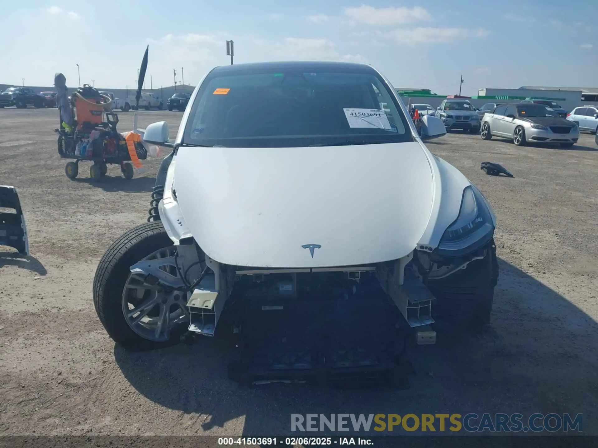 12 Фотография поврежденного автомобиля 5YJYGDEE3MF259793 TESLA MODEL Y 2021