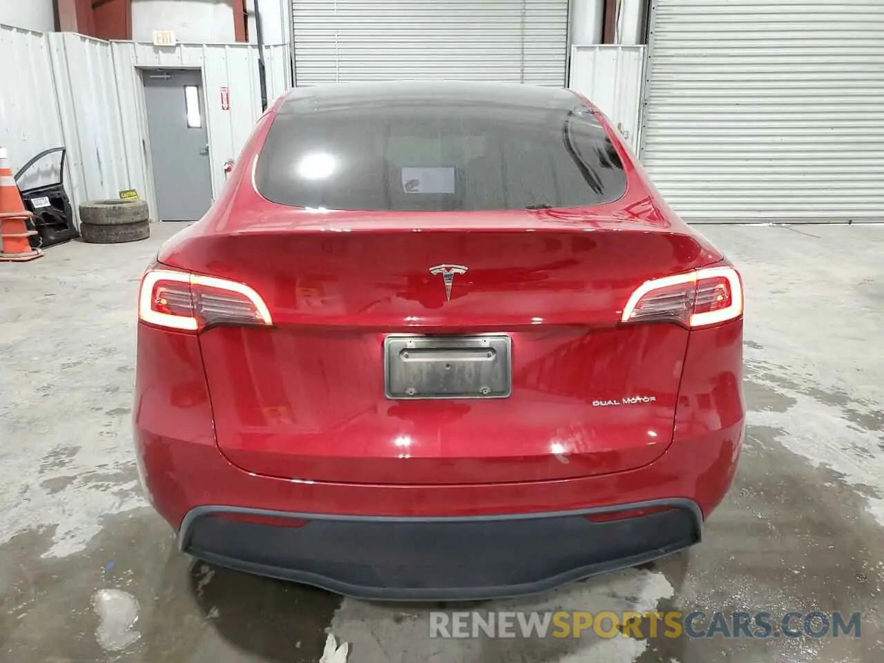 6 Фотография поврежденного автомобиля 5YJYGDEE3MF262953 TESLA MODEL Y 2021