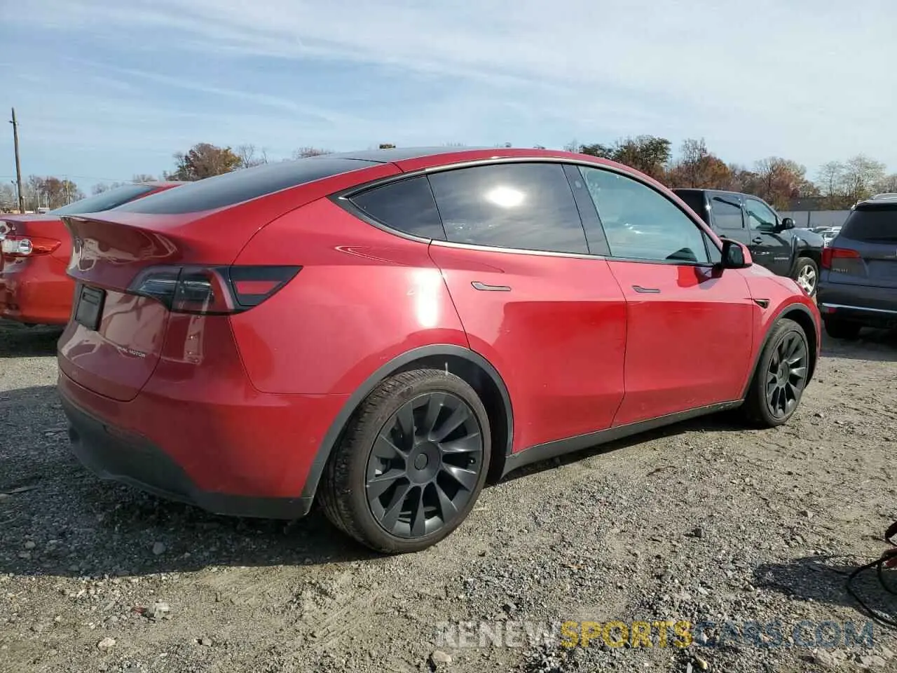 3 Photograph of a damaged car 5YJYGDEE3MF278828 TESLA MODEL Y 2021