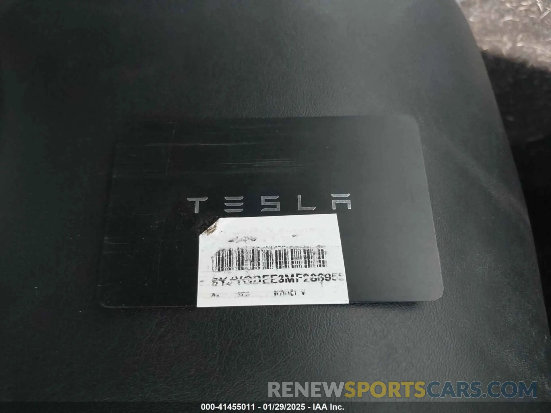 11 Photograph of a damaged car 5YJYGDEE3MF286959 TESLA MODEL Y 2021