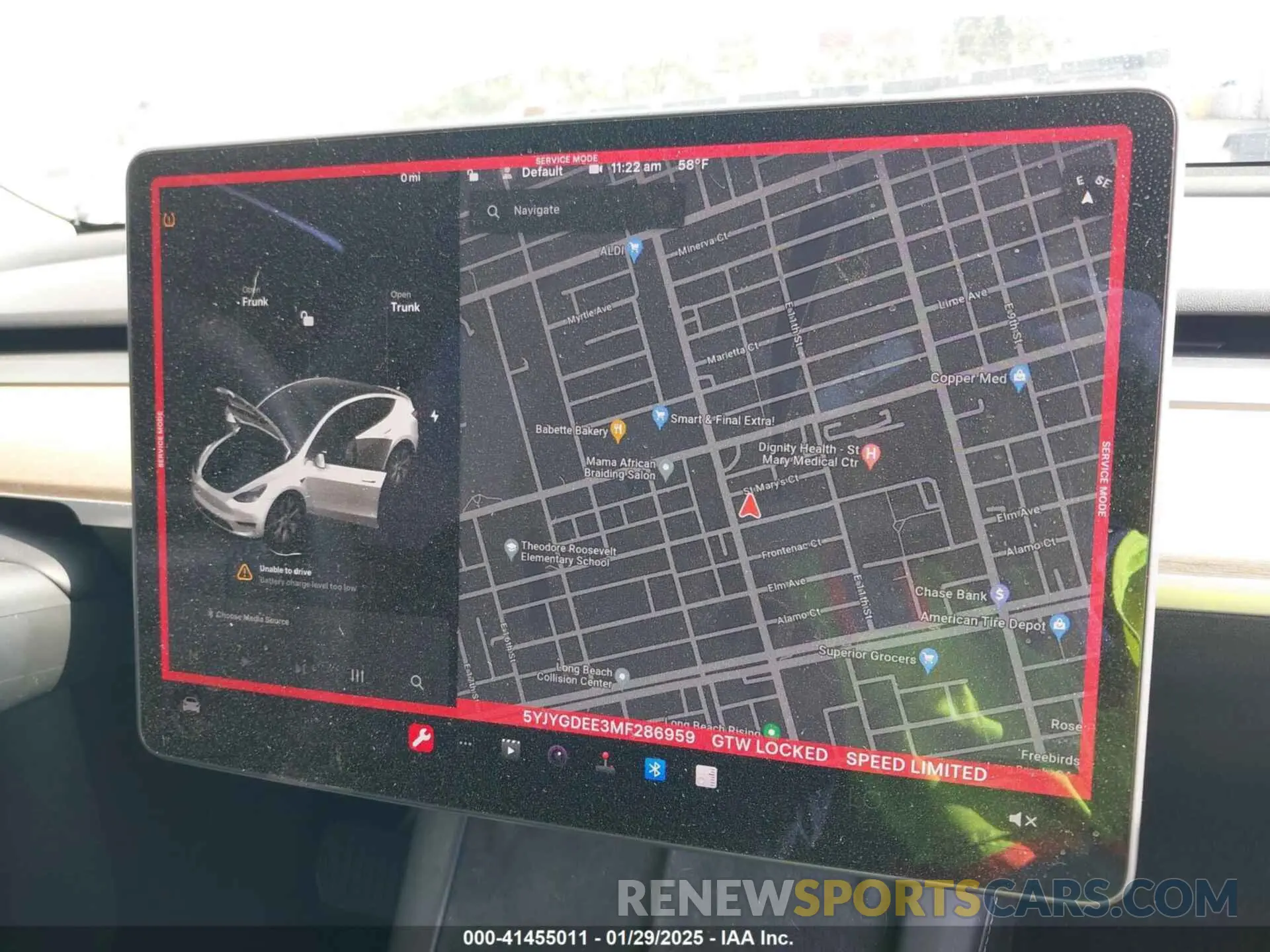 19 Photograph of a damaged car 5YJYGDEE3MF286959 TESLA MODEL Y 2021
