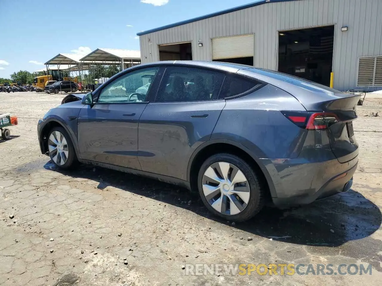 2 Photograph of a damaged car 5YJYGDEE4MF067475 TESLA MODEL Y 2021