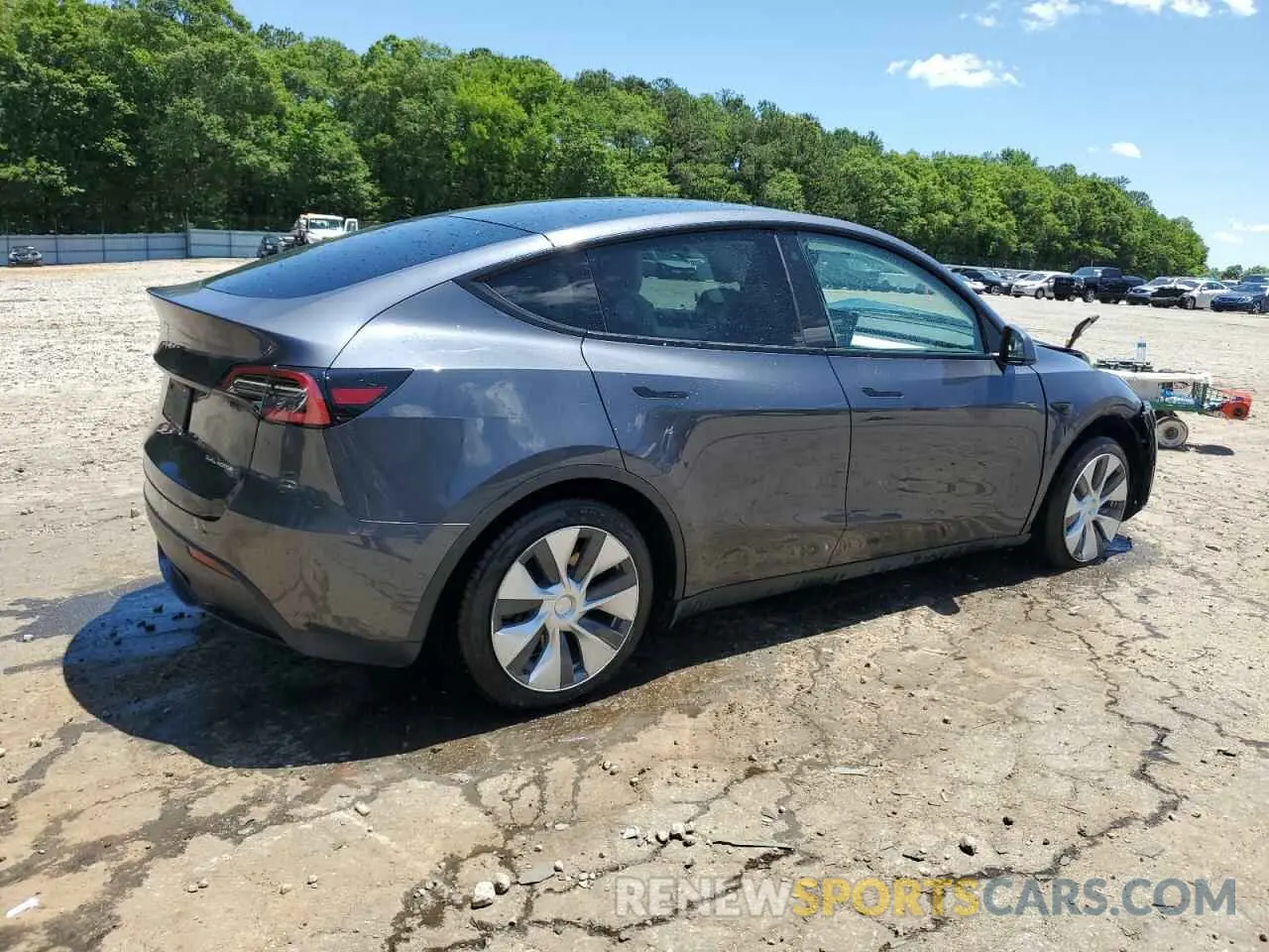 3 Photograph of a damaged car 5YJYGDEE4MF067475 TESLA MODEL Y 2021