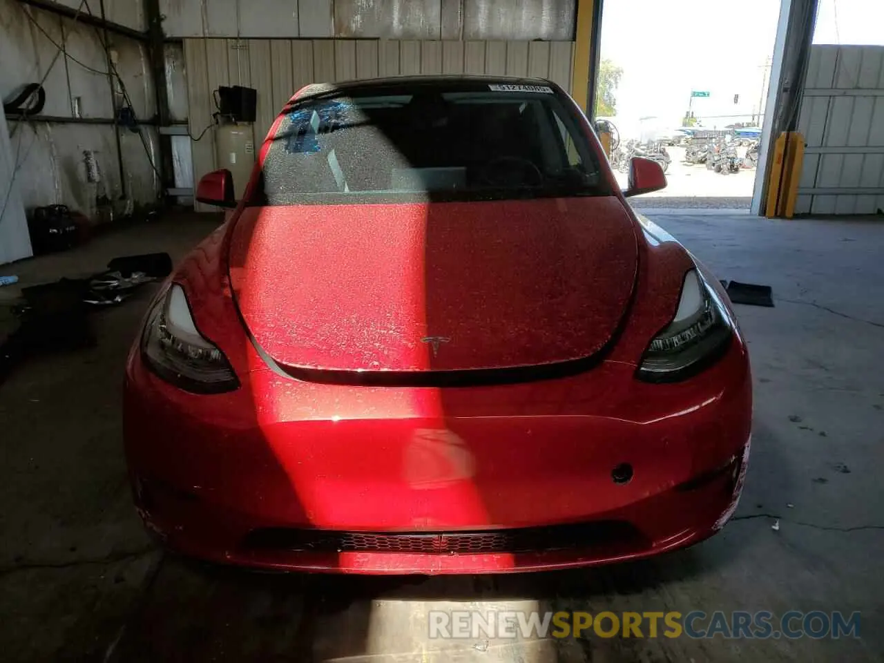 5 Фотография поврежденного автомобиля 5YJYGDEE4MF075690 TESLA MODEL Y 2021