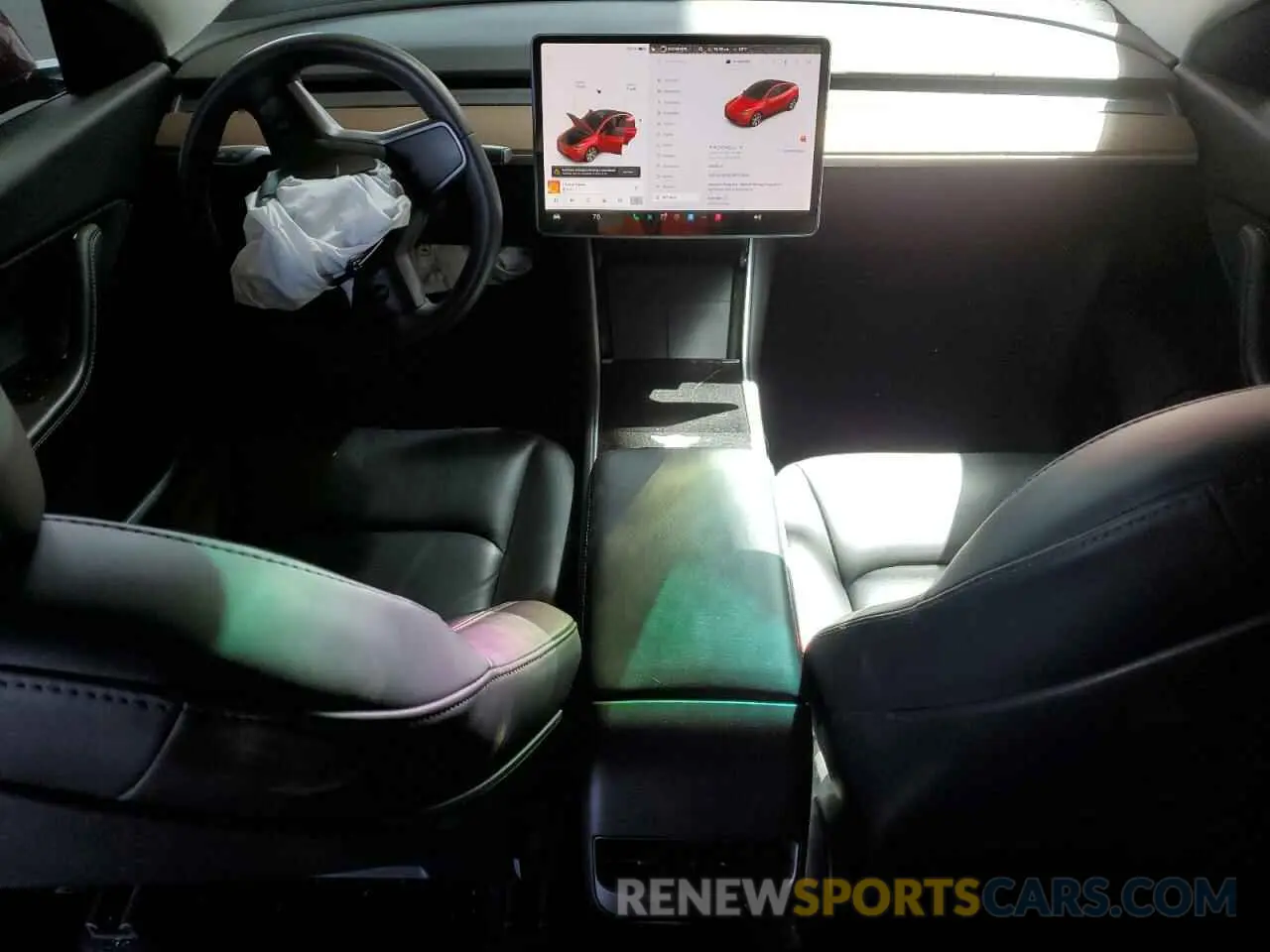 8 Фотография поврежденного автомобиля 5YJYGDEE4MF075690 TESLA MODEL Y 2021