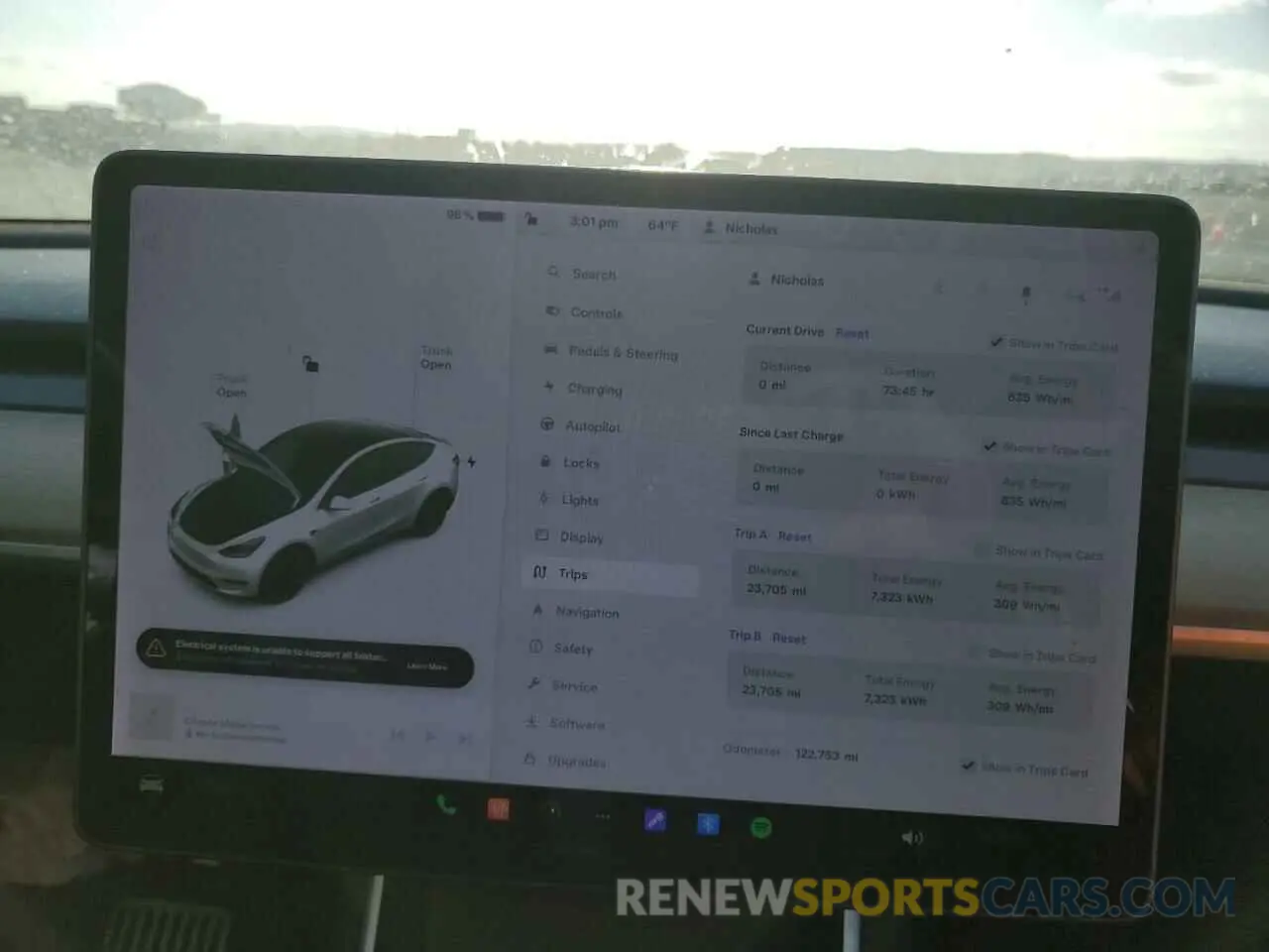 9 Photograph of a damaged car 5YJYGDEE4MF087807 TESLA MODEL Y 2021