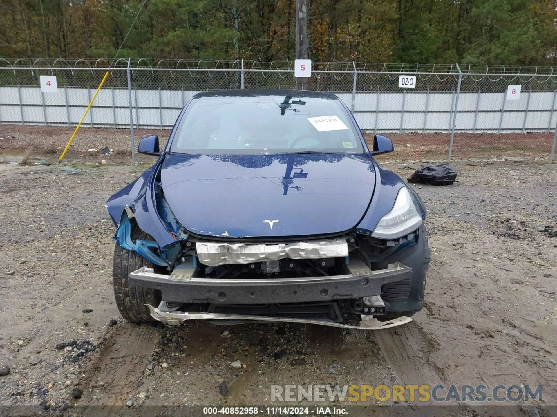 12 Фотография поврежденного автомобиля 5YJYGDEE4MF112351 TESLA MODEL Y 2021