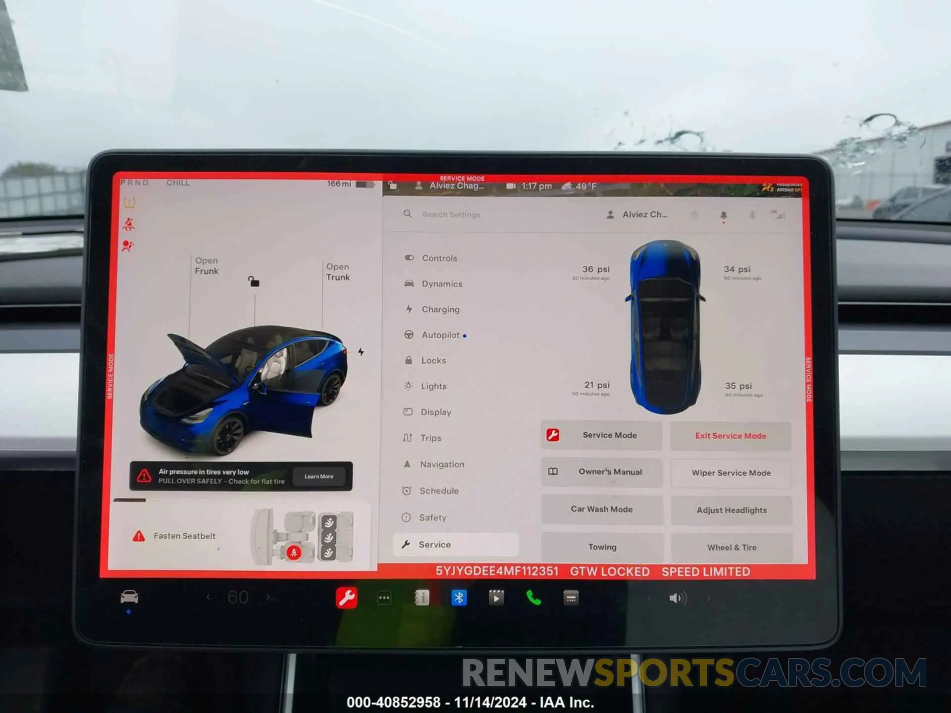 18 Фотография поврежденного автомобиля 5YJYGDEE4MF112351 TESLA MODEL Y 2021