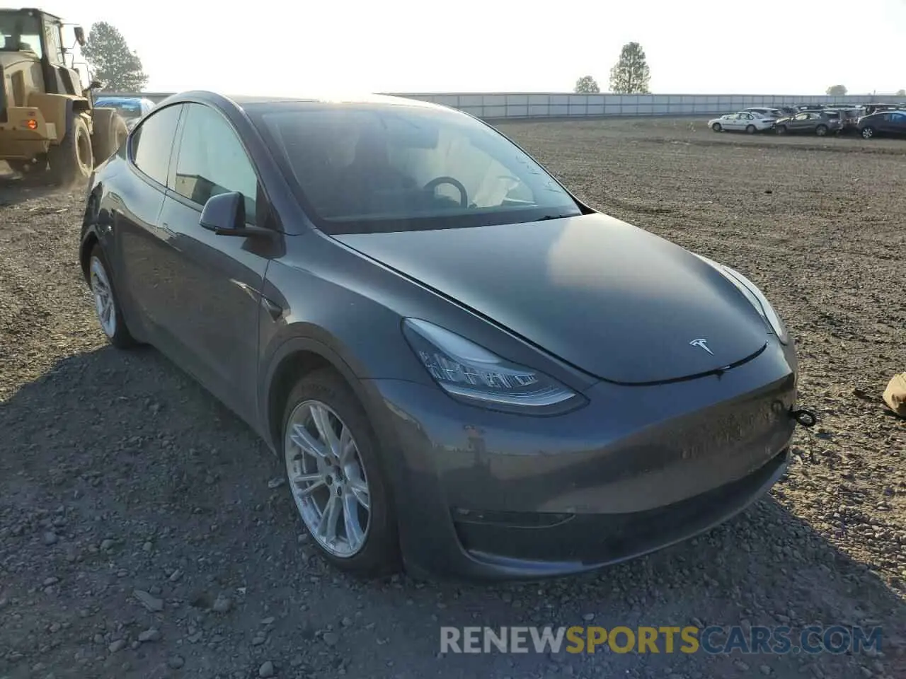 1 Фотография поврежденного автомобиля 5YJYGDEE4MF119168 TESLA MODEL Y 2021