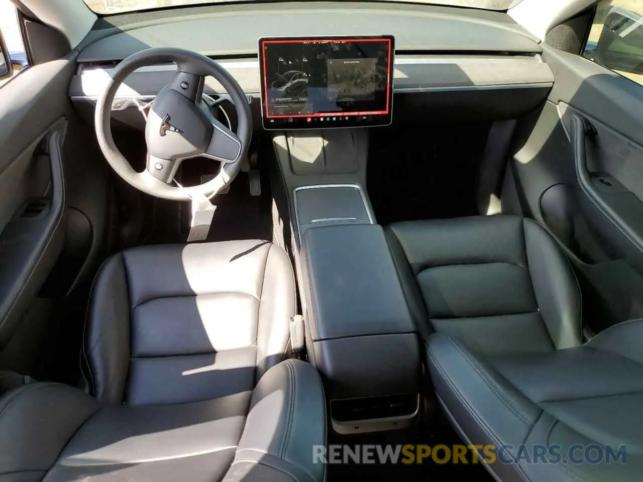 8 Фотография поврежденного автомобиля 5YJYGDEE4MF140084 TESLA MODEL Y 2021