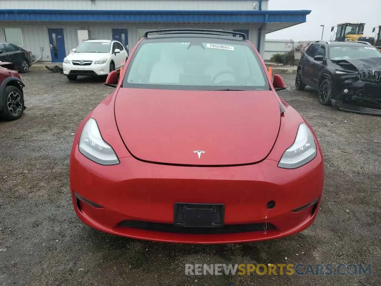 5 Photograph of a damaged car 5YJYGDEE4MF144152 TESLA MODEL Y 2021