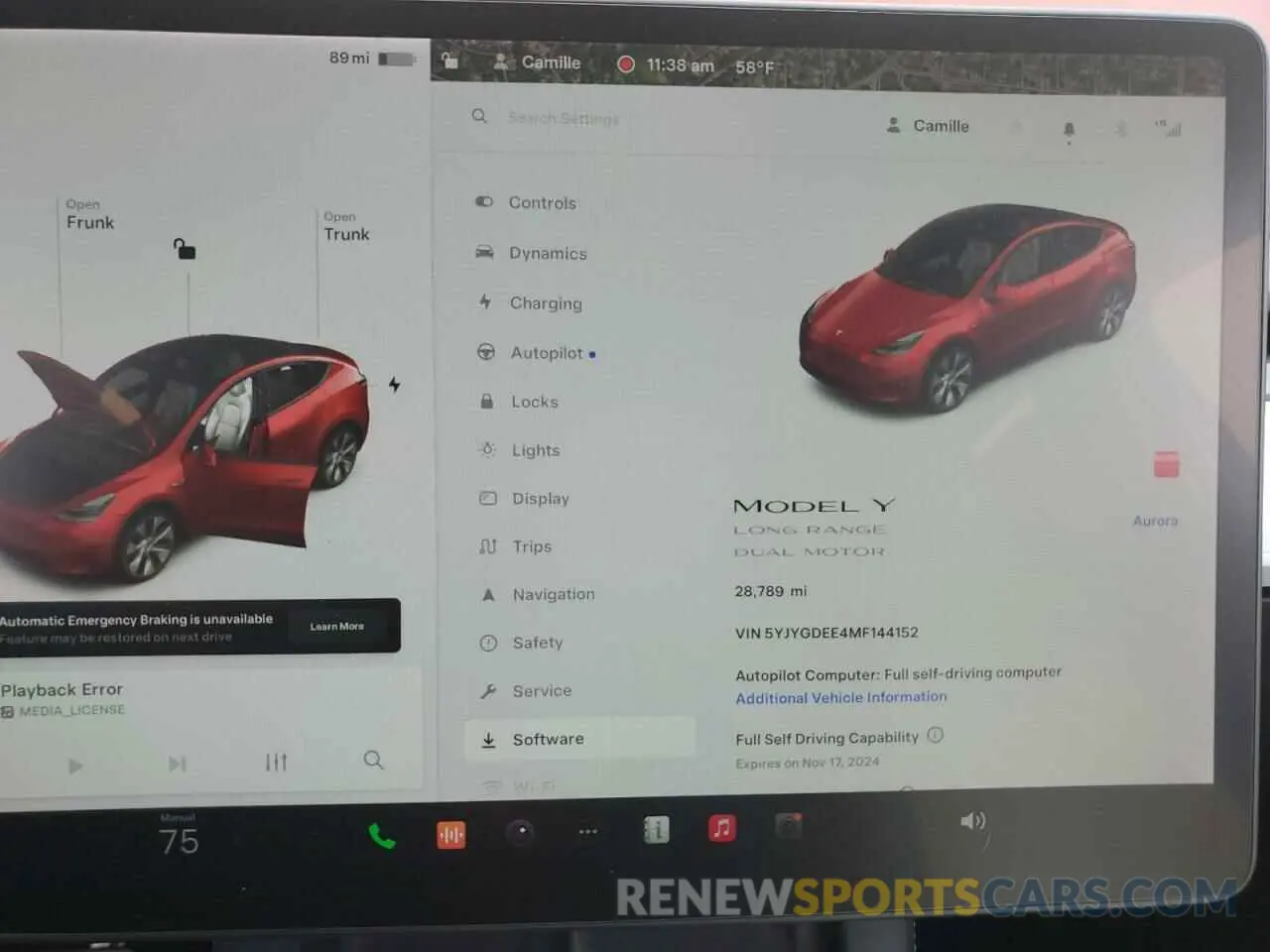 9 Photograph of a damaged car 5YJYGDEE4MF144152 TESLA MODEL Y 2021