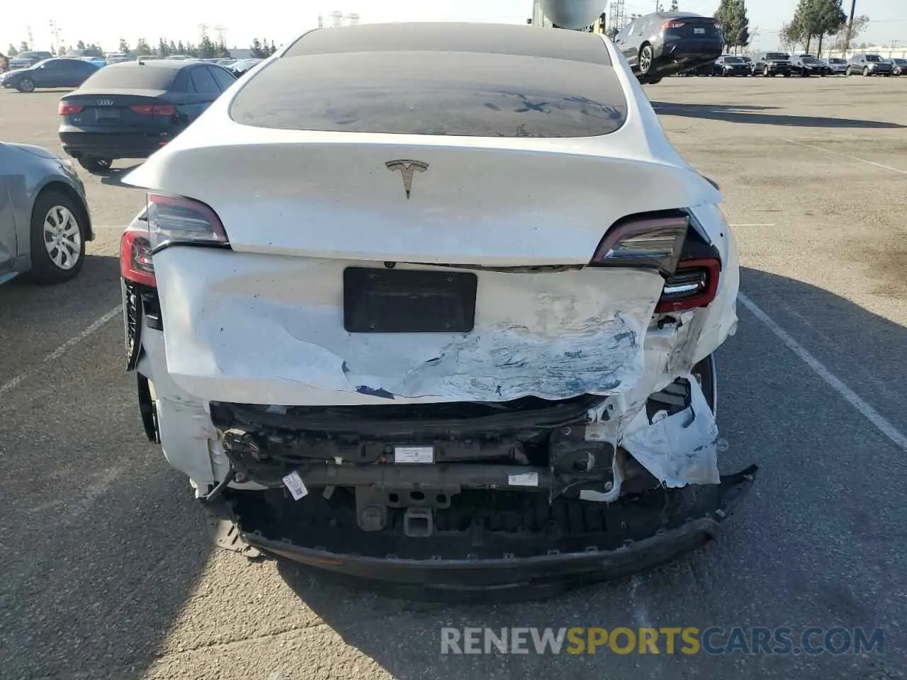 6 Фотография поврежденного автомобиля 5YJYGDEE4MF204219 TESLA MODEL Y 2021