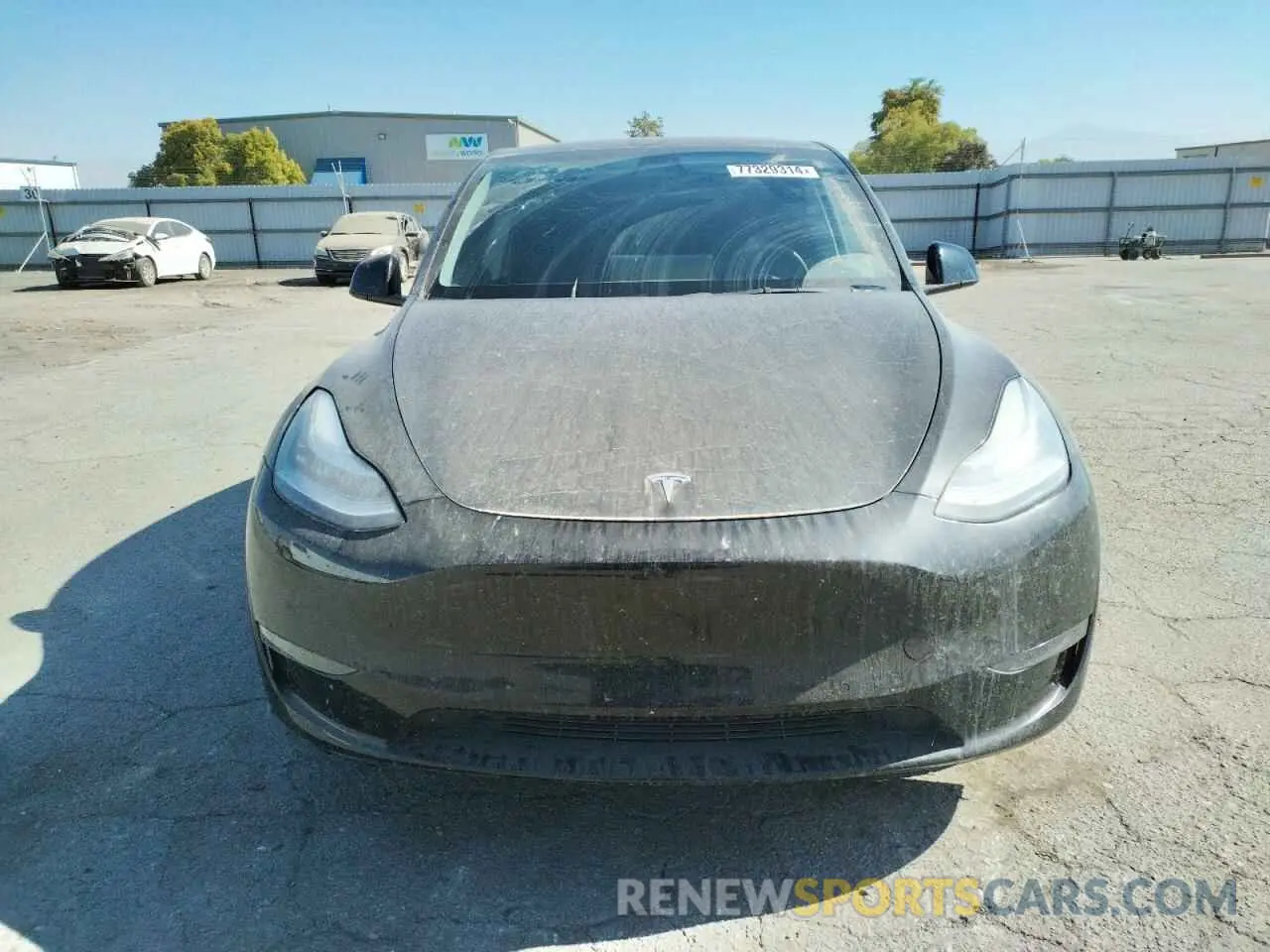 5 Photograph of a damaged car 5YJYGDEE4MF222607 TESLA MODEL Y 2021