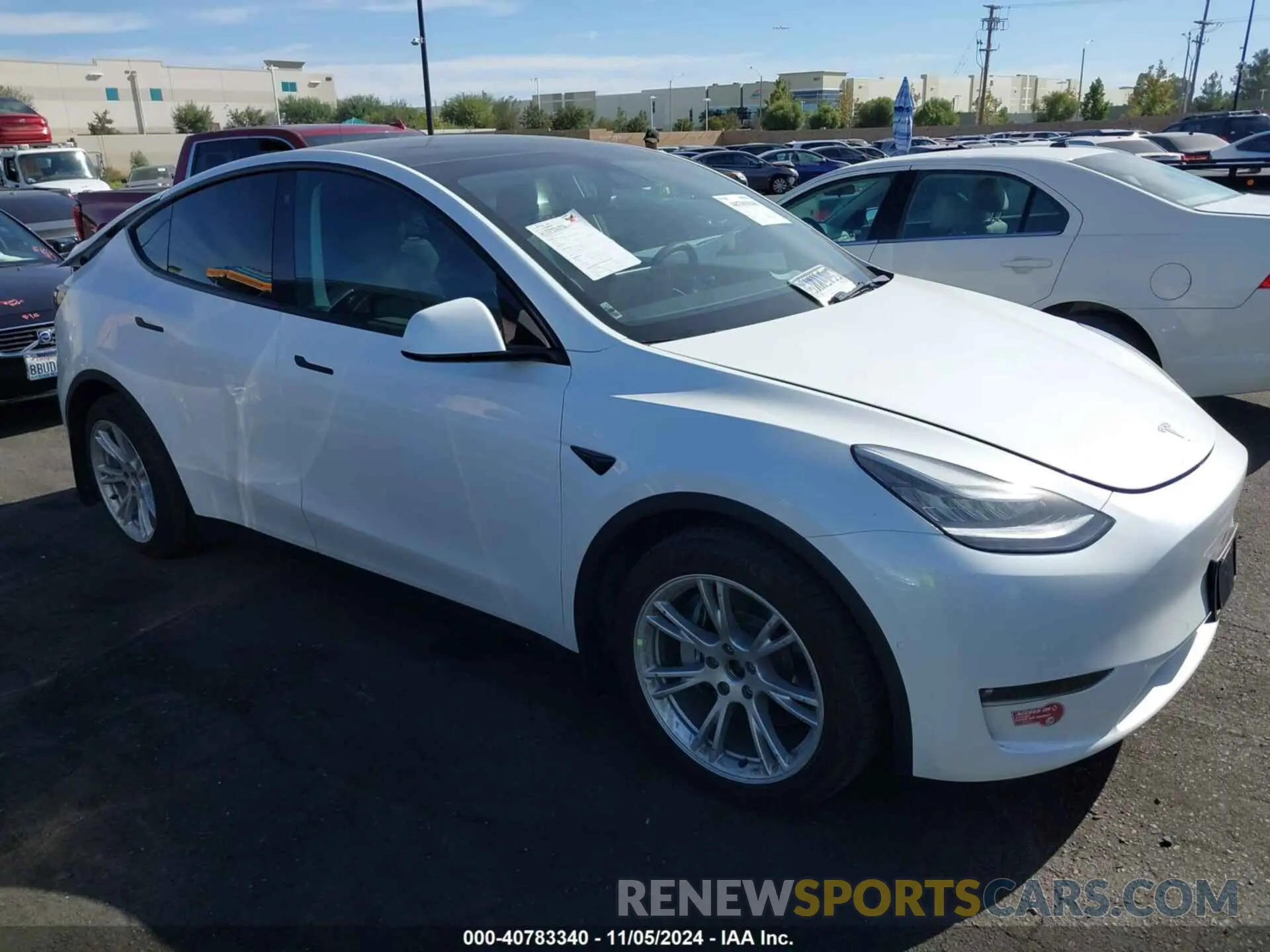 14 Photograph of a damaged car 5YJYGDEE4MF230027 TESLA MODEL Y 2021