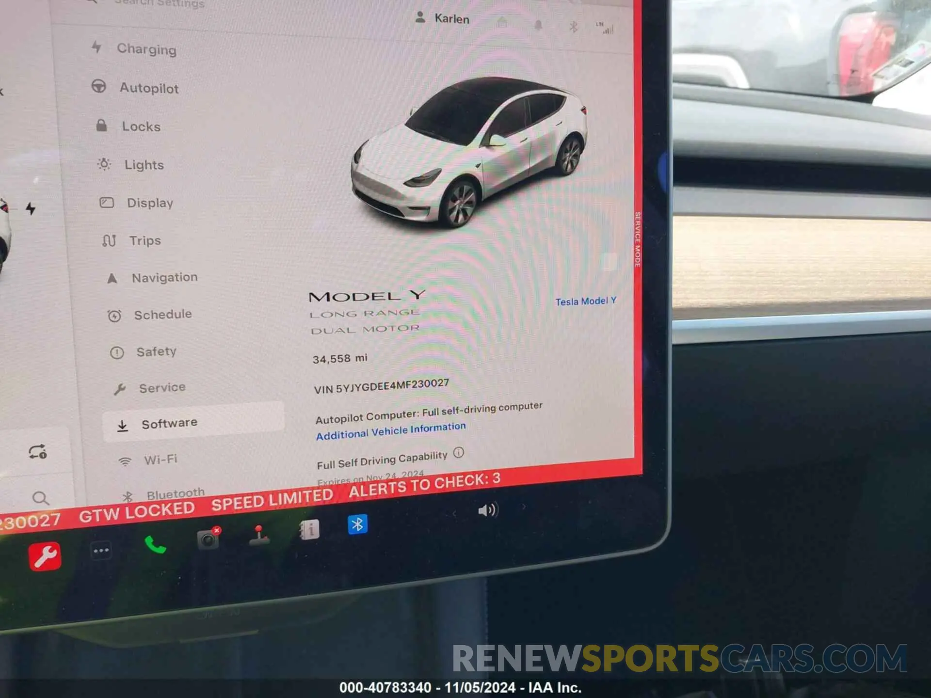 16 Photograph of a damaged car 5YJYGDEE4MF230027 TESLA MODEL Y 2021