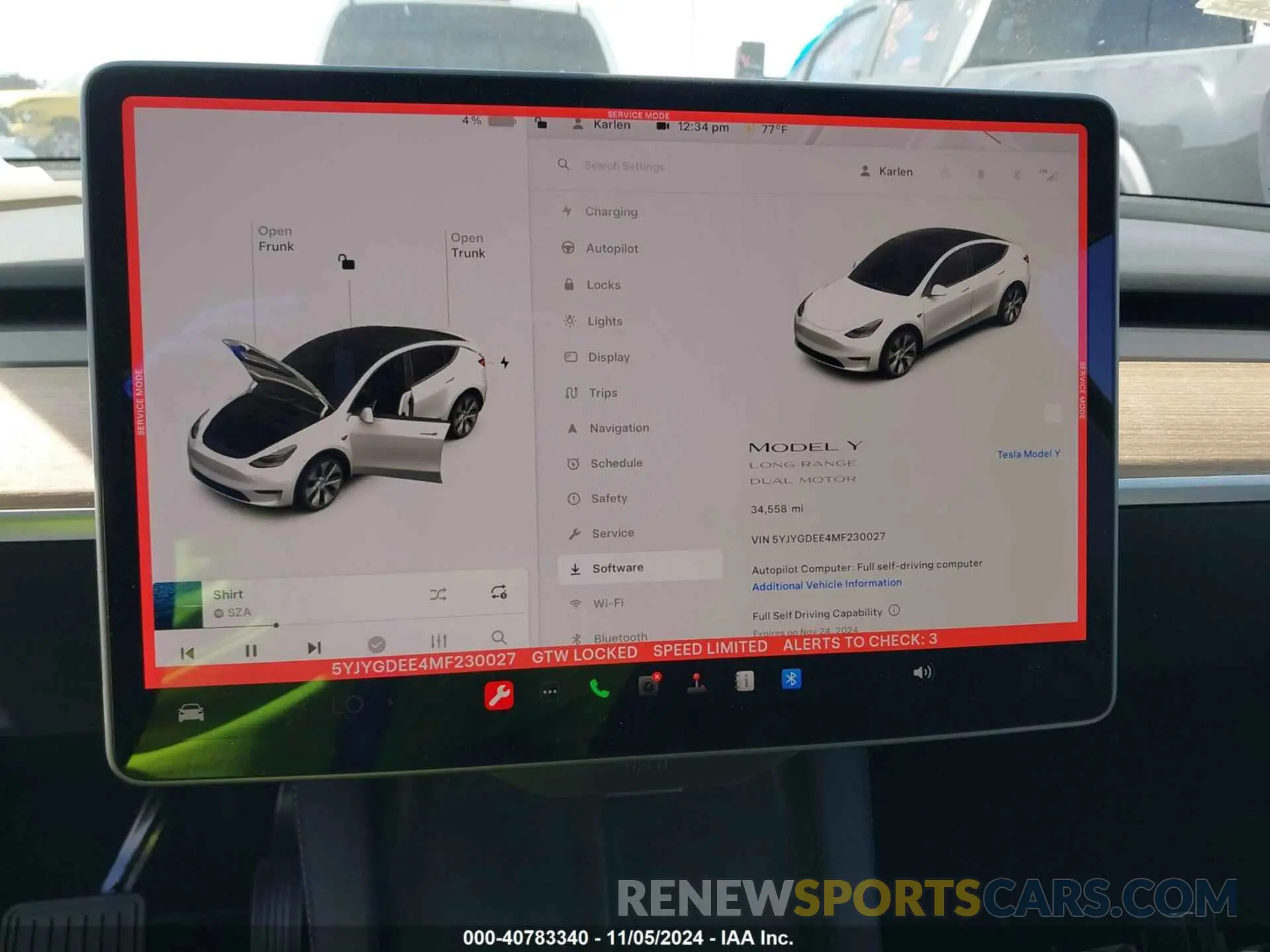 7 Photograph of a damaged car 5YJYGDEE4MF230027 TESLA MODEL Y 2021