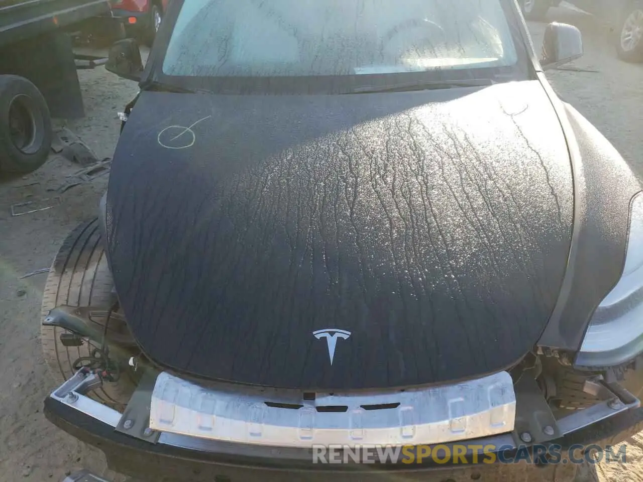 7 Фотография поврежденного автомобиля 5YJYGDEE4MF256367 TESLA MODEL Y 2021