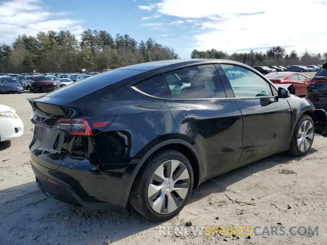 3 Фотография поврежденного автомобиля 5YJYGDEE5MF065024 TESLA MODEL Y 2021