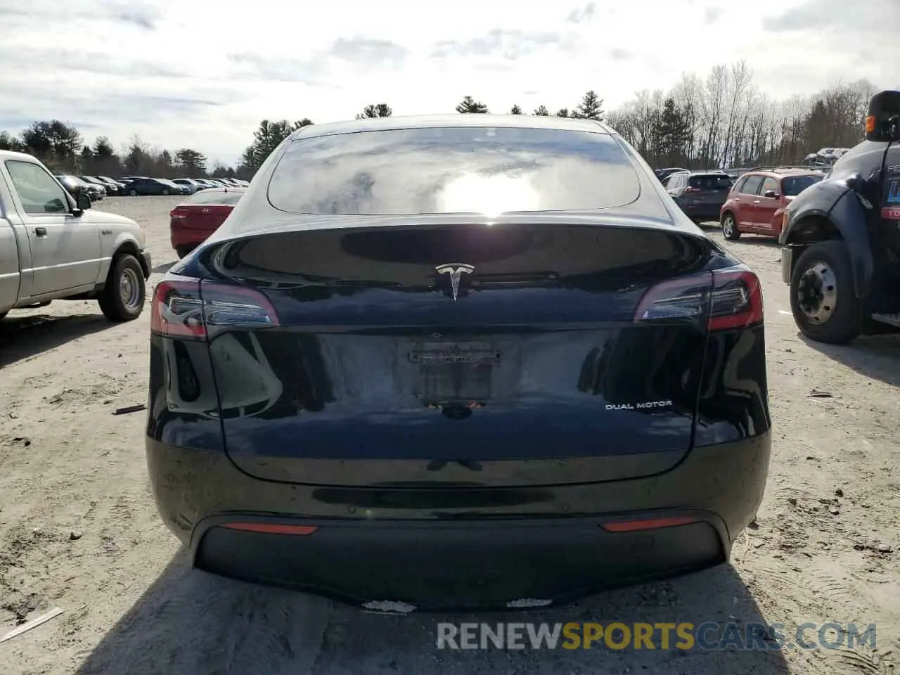 6 Фотография поврежденного автомобиля 5YJYGDEE5MF065024 TESLA MODEL Y 2021