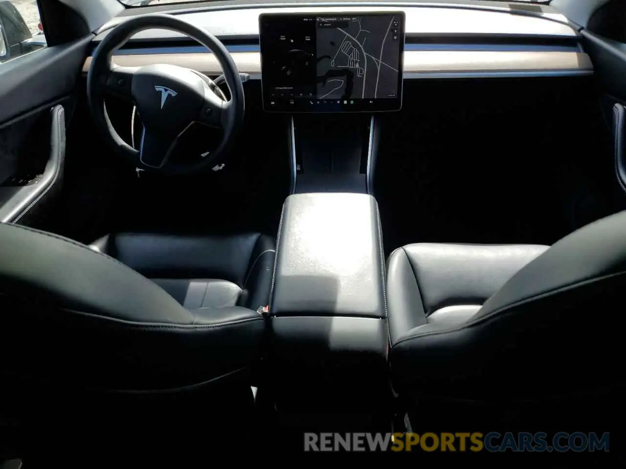 8 Фотография поврежденного автомобиля 5YJYGDEE5MF065024 TESLA MODEL Y 2021