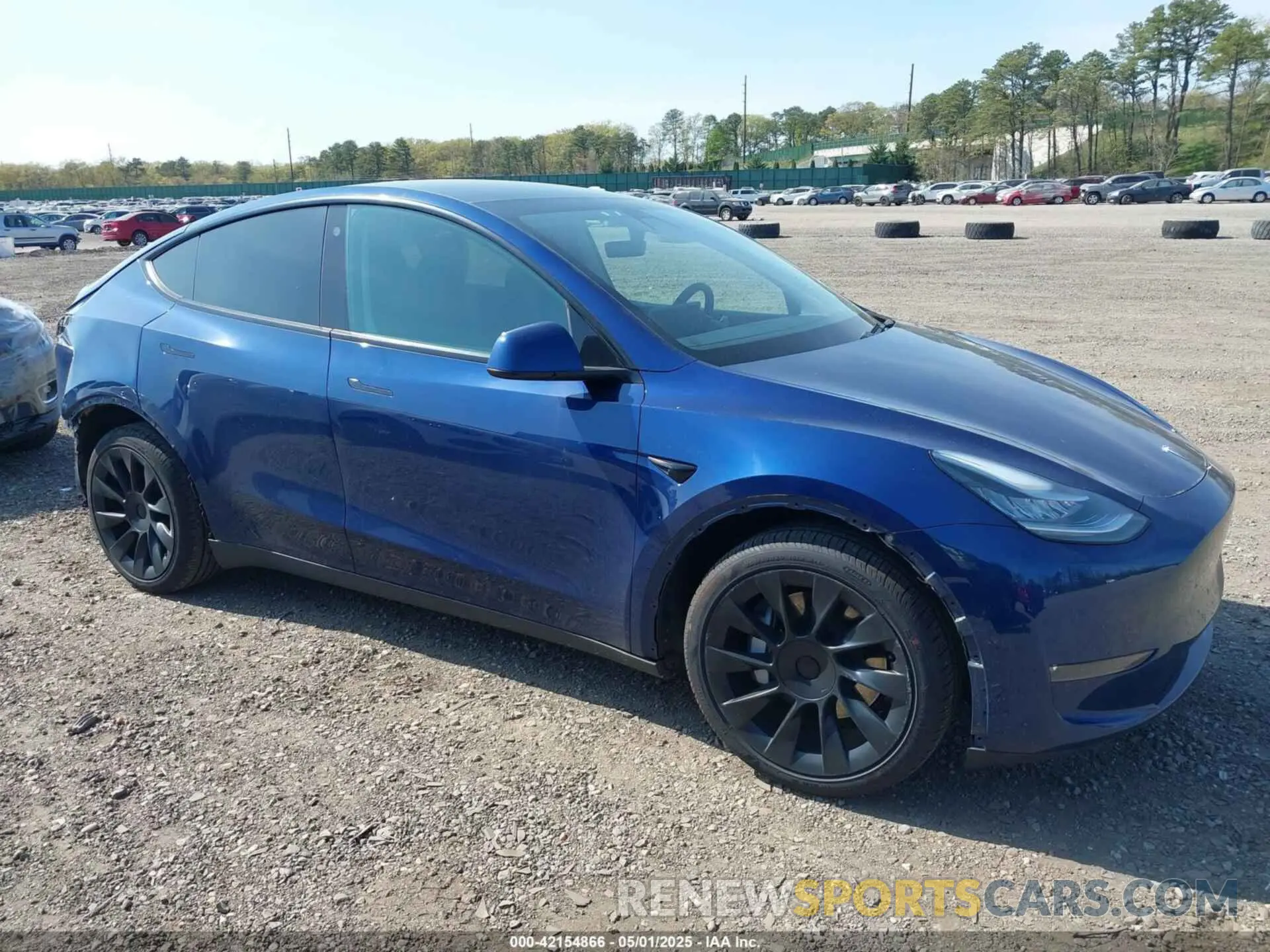 1 Фотография поврежденного автомобиля 5YJYGDEE5MF089548 TESLA MODEL Y 2021