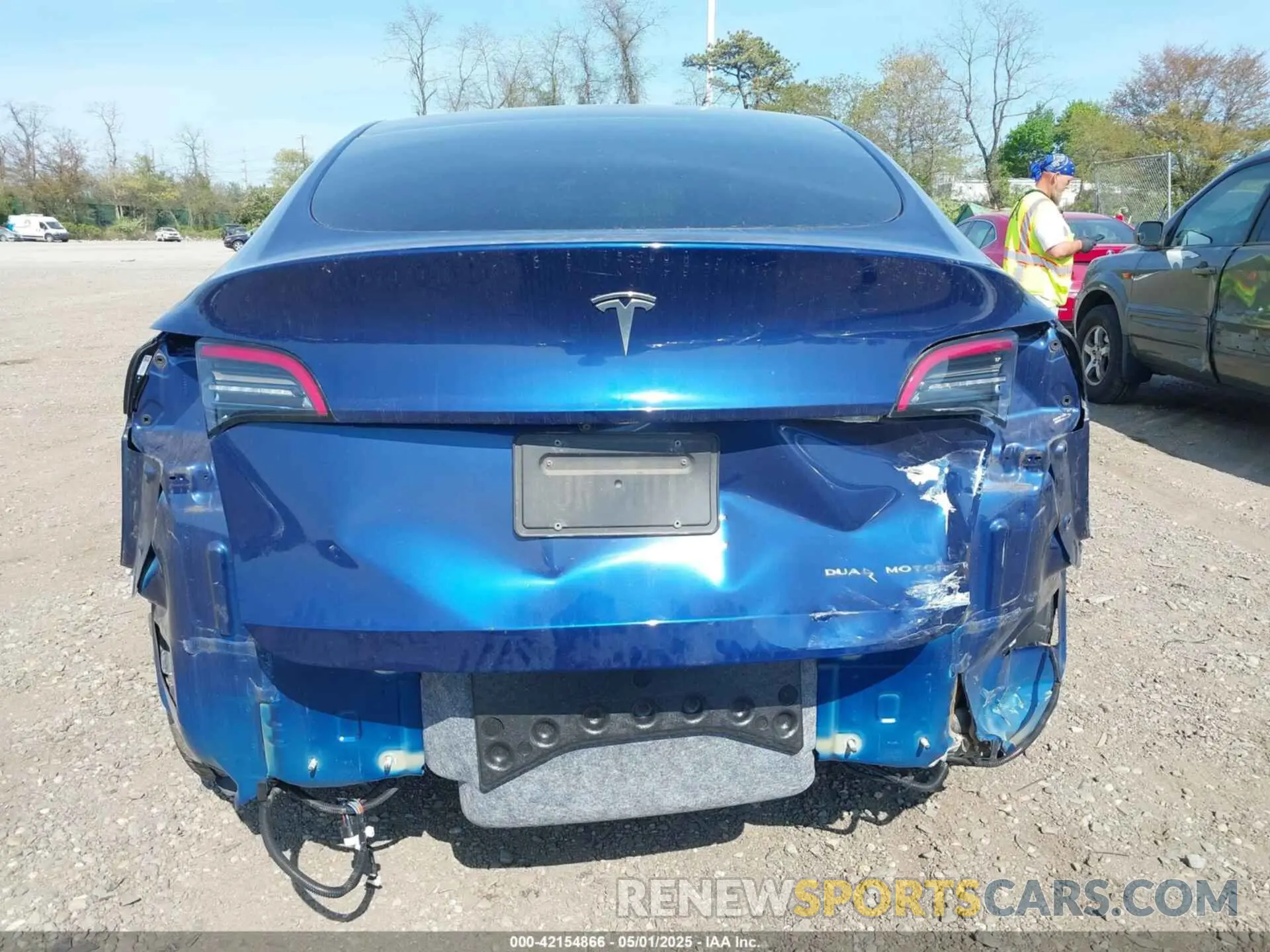 16 Фотография поврежденного автомобиля 5YJYGDEE5MF089548 TESLA MODEL Y 2021
