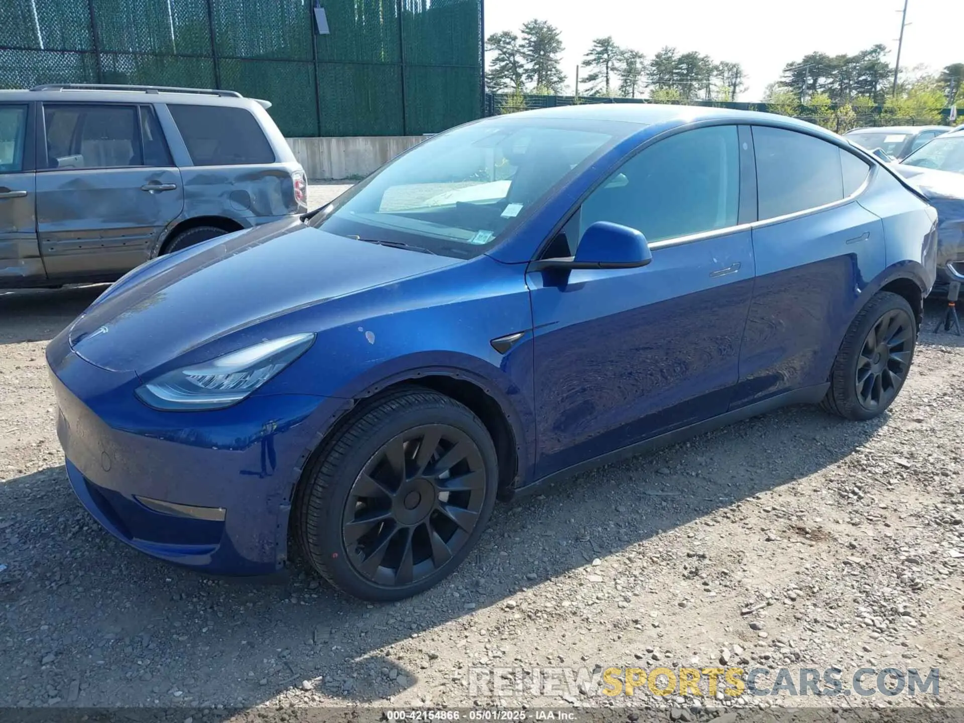 2 Фотография поврежденного автомобиля 5YJYGDEE5MF089548 TESLA MODEL Y 2021