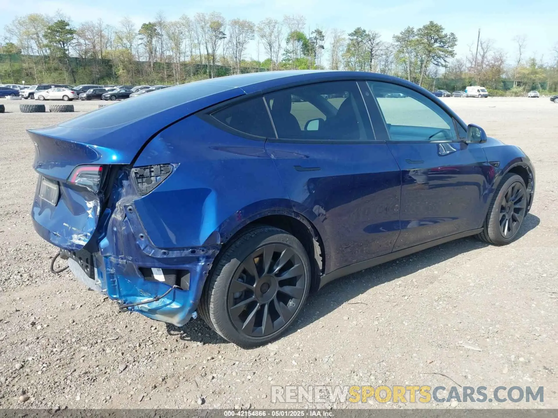 4 Фотография поврежденного автомобиля 5YJYGDEE5MF089548 TESLA MODEL Y 2021